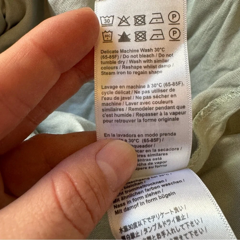 Seraphine Light Green Maternity Dress - Picture 14 of 14